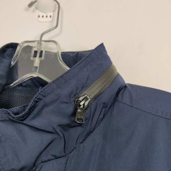 Michael Kors Men's Lightweight Jacket in Blue Size Medium Rain Jacket - Picture 4 of 13